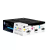 HP 201X 3-pakk kõrge saagisega tsüaan/magenta/kollane originaal LaserJet toonerikassetid