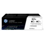 HP 201X 2-pakk kõrge saagisega must originaal LaserJet toonerikassett