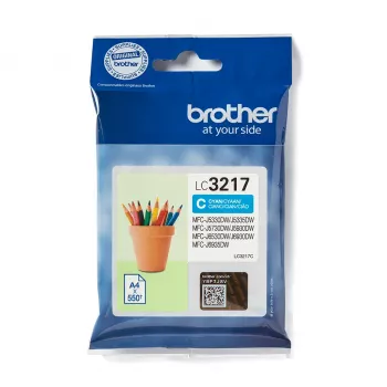 Brother LC3217C tindikassett 1 tk originaal tsüaan