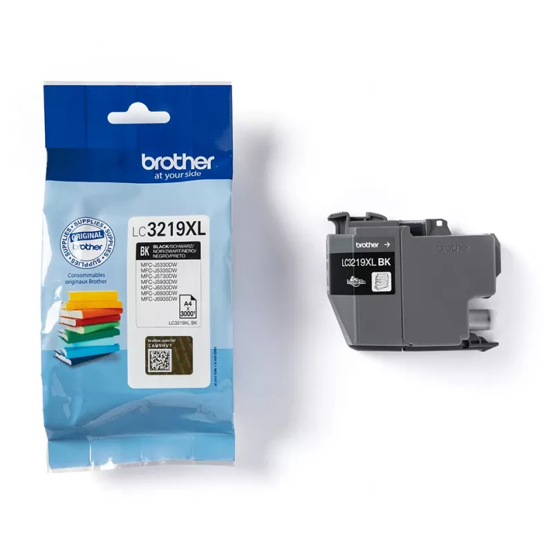 Brother LC3219XLBK tindikassett 1 tk originaal must