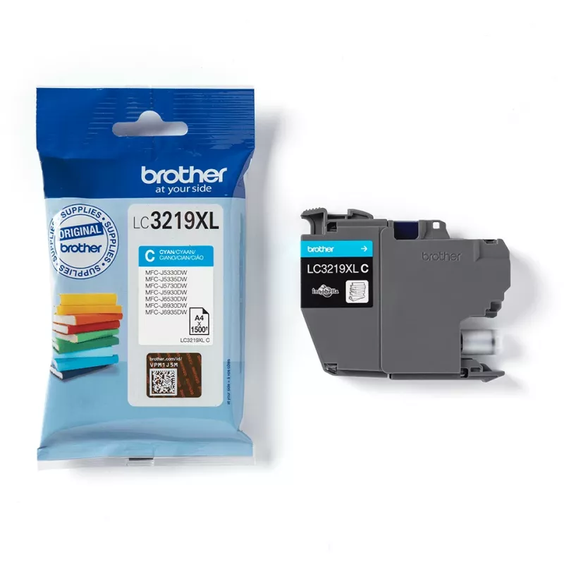 Brother LC3219XLC tindikassett 1 tk originaal suure (XL) tootlikkusega tsüaan