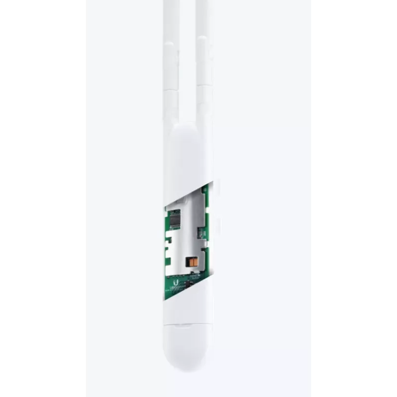 Juurdepääsupunkt UBIQUITI Unifi AC Mesh UAP‑AC‑M — kaheribaline 2,4/5 GHz, 1167 Mbit/s, PoE, väljas/siseruumides, valge