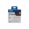 Brother DK-22251 sildikestuslint, must ja punane valgel