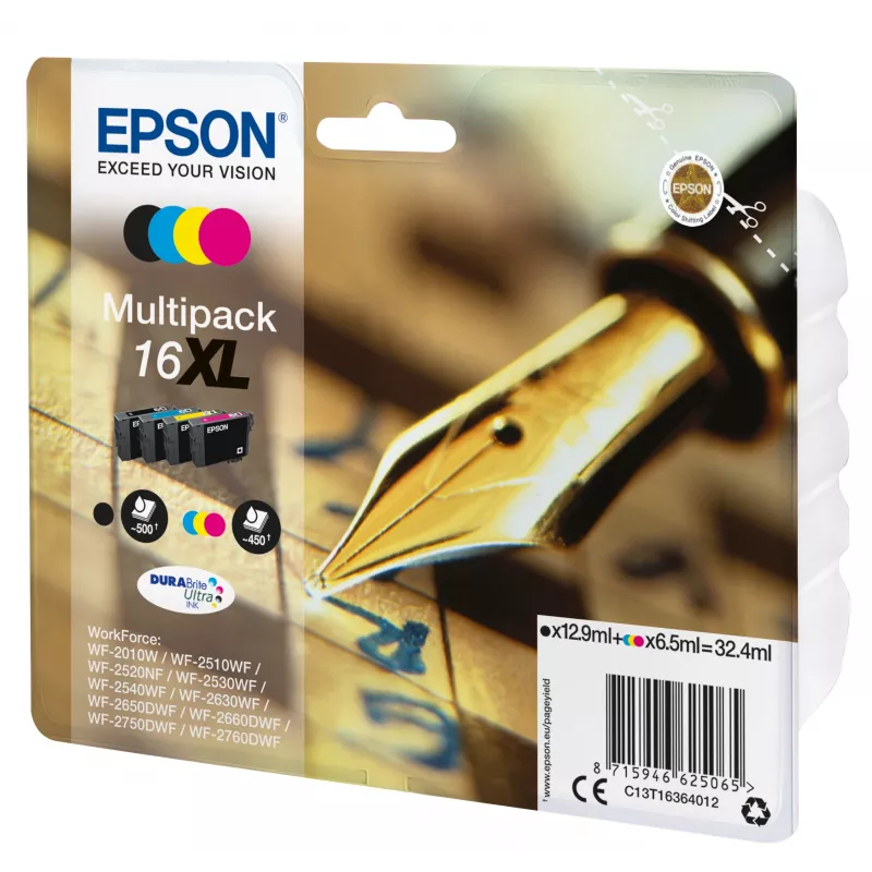 Epson Pen and crossword 4-värviline mitmikpakk 16XL DURABrite Ultra Ink