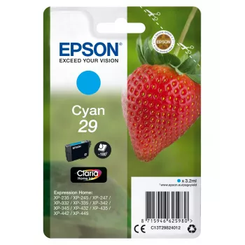 Epson Strawberry Singlepack tsüaan 29 Claria Home Ink