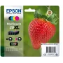 Epsoni tindikassett C13T29964012 29XL XL must, tsüaan, magenta, kollane