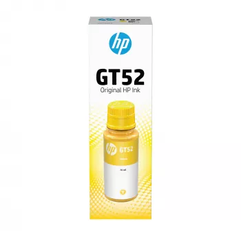 HP GT52 kollane originaal tindipudel