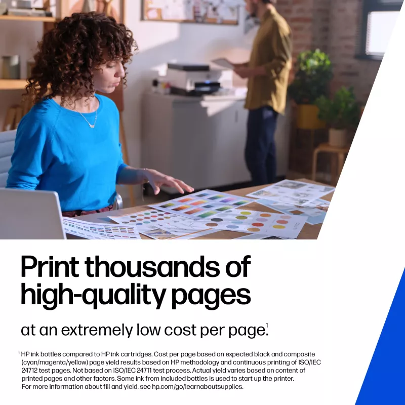 HP GT52 tsüaan Originaal Ink Bottle