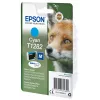 Epson Fox Singlepack tsüaan T1282 DURABrite Ultra tint, tsüaan, 3,5 ml, 1 tk, 260 lehekülge
