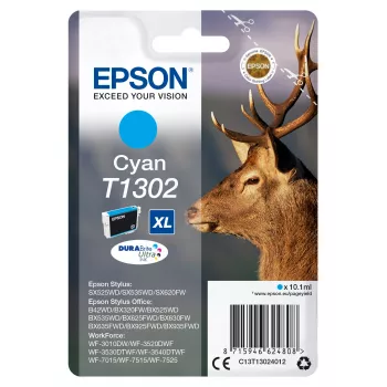 Epson Stag üksikpakend tsüaan T1302 DURABrite Ultra tint