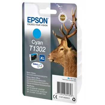 Epson Stag üksikpakend tsüaan T1302 DURABrite Ultra tint
