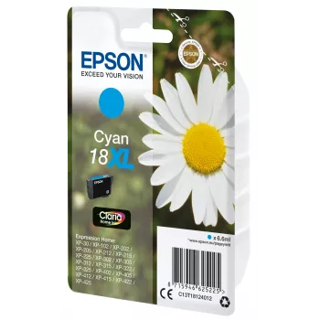 Epson Daisy Singlepack tsüaan 18XL Claria Home Ink