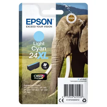 Kassett Epson 24XL Cyan 740 lehekülge C13T24354012