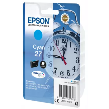 Epson äratuskell üksikpakend tsüaan 27 DURABrite Ultra tint