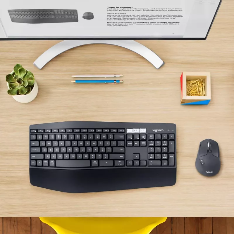 LOGITECH Wireless Combo Mk850 Performance 2.4GHz - Qwertz Saksa
