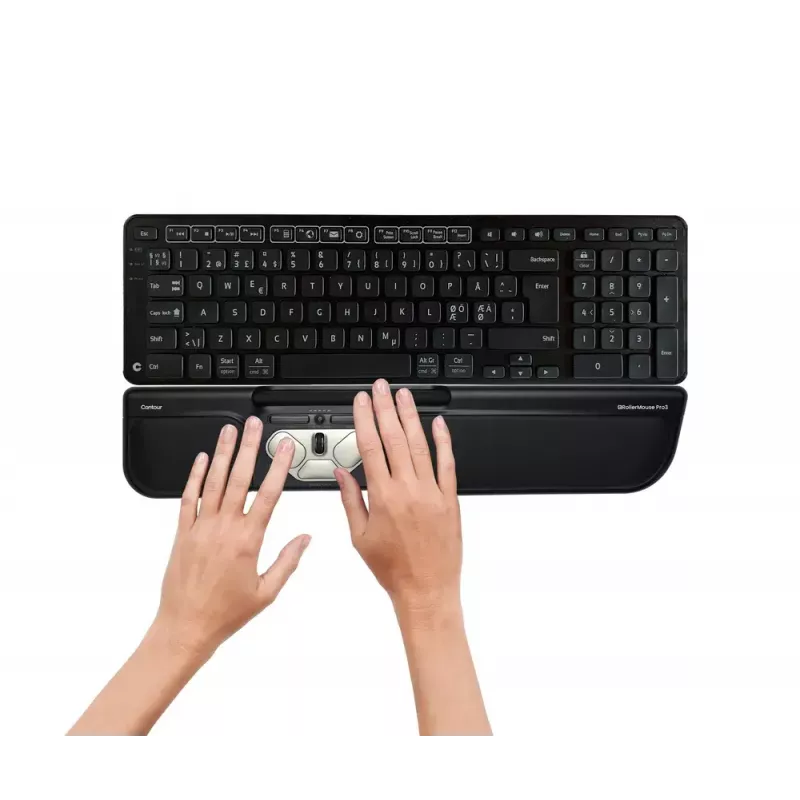 Hiir Contour Design RollerMouse Pro 3 kaabliga