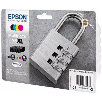 Epson Padlock Multipack 4-värvi 35XL DURABrite Ultra tint