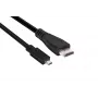 CLUB3D Micro HDMI™ to HDMI™ 2.0 4K60Hz kaabel 1M / 3.28 jalga
