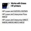 Tonerikassett HP 37A Must Originaal LaserJet 3000 lehekülge