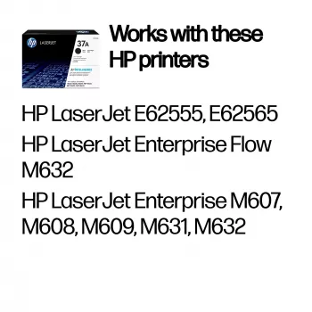 Tonerikassett HP 37A Must Originaal LaserJet 3000 lehekülge