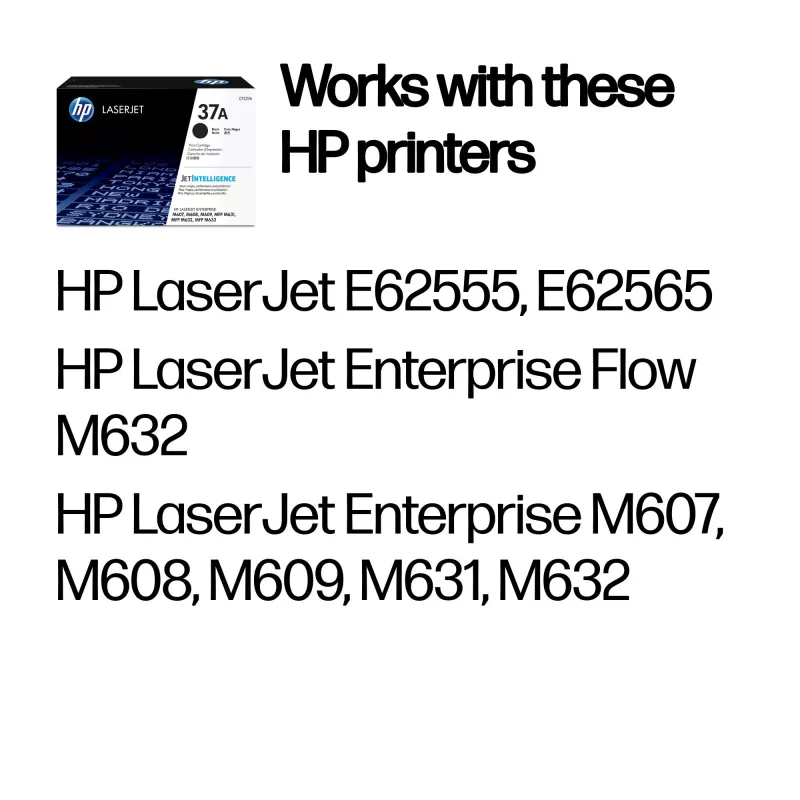 Tonerikassett HP 37A Must Originaal LaserJet 3000 lehekülge