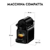 Kapsli espressomasin De’Longhi Inissia EN 80.BAE, Nespresso, 0,7 L veepaak, 19 baari, must