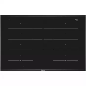 Bosch Serie 8 PXY875DC1E pliit Must Sisseehitatav 81 cm Tsoon-induktsioonpliit 4 tsooni