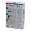 Tolmuimeja tarvik Bosch BBZ 41FGALL — 4 tolmukotti ja 1 filter, kaal 0,14 kg, kompaktne pakend
