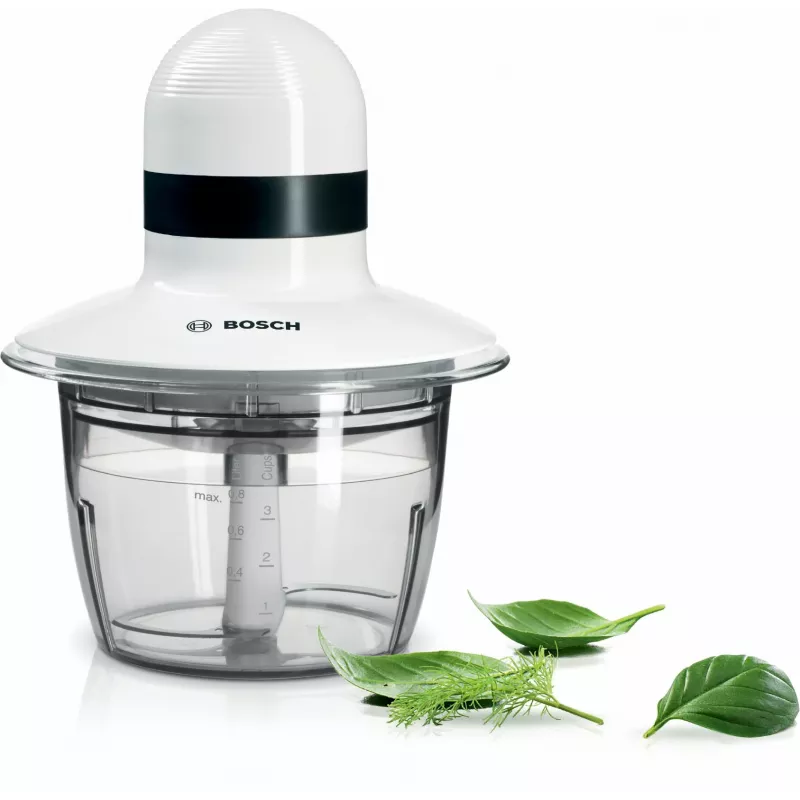Bosch MMR08A1 elektriline toiduhakkur 0.8 L 400 W antratsiit, valge