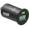 Sõiduki laadimisadapter Goobay 18 W Quick Charge 3.0 must