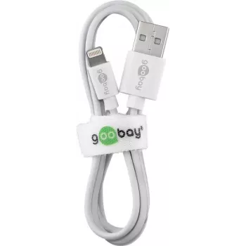 Lightning USB laadimis- ja sünkroonimiskaabel Goobay 72909
