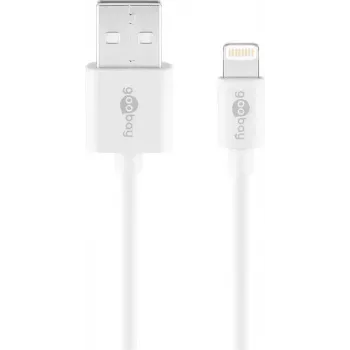 Lightning USB laadimis- ja sünkroonimiskaabel Goobay 72909