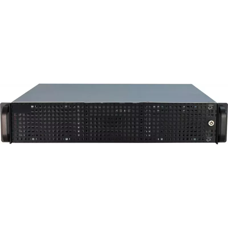 Serveri korpus Inter-Tech 2U-20240 Rack Black