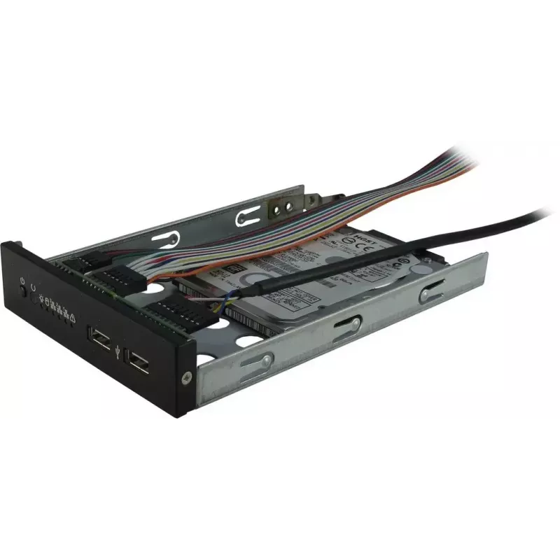 Serveri korpus Inter-Tech 2U-20240 Rack Black