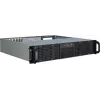 Serveri korpus Inter-Tech 2U-20240 Rack Black