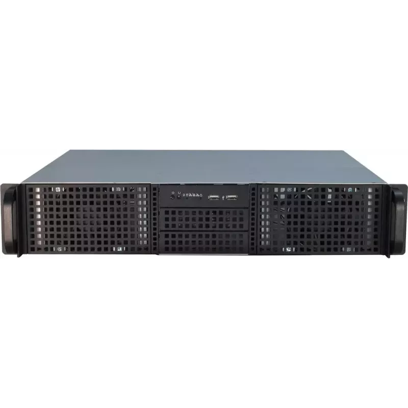Serveri korpus Inter-Tech 2U-20240 Rack Black