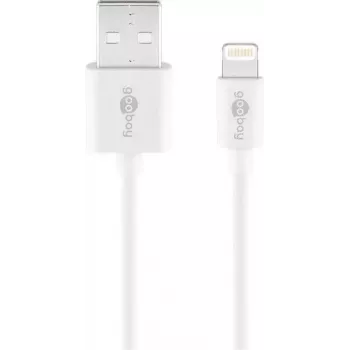Goobay Lightning USB laadimis- ja sünkroonimiskaabel 2 m Lightning USB A