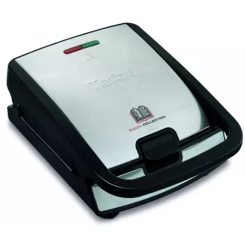 Tefal Snack Collection SW852D võileivamasin 700 W Must, Roostevaba teras