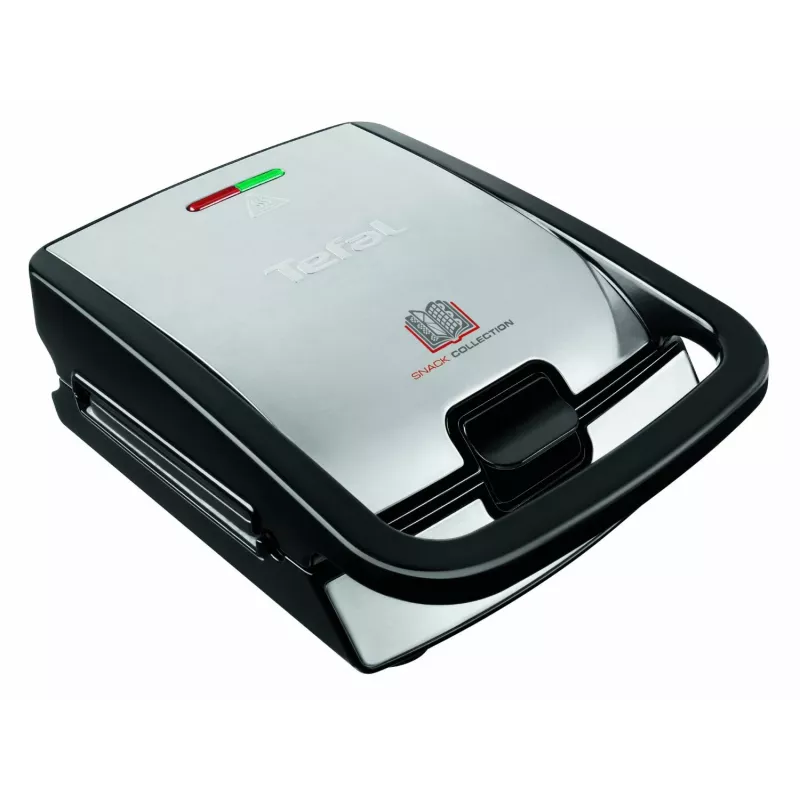 Tefal Snack Collection SW852D võileivamasin 700 W Must, Roostevaba teras