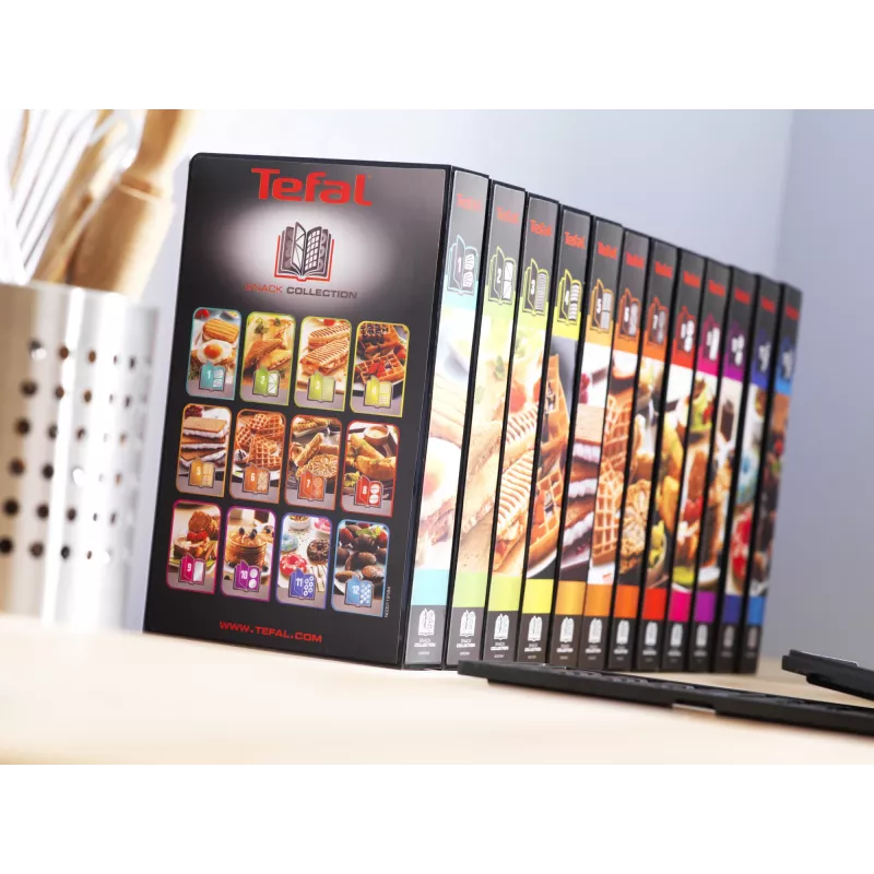 Tefal Snack Collection SW852D võileivamasin 700 W Must, Roostevaba teras