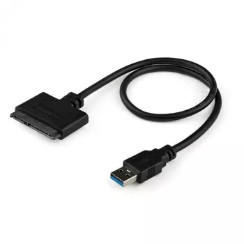 StarTech.com SATA to USB kaabel with UASP, Must, 6 Gbit/s, CE, FCC, 0 - 60 °C, -10 - 70 °C, 49 mm