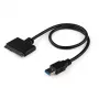 StarTech.com SATA to USB kaabel with UASP, Must, 6 Gbit/s, CE, FCC, 0 - 60 °C, -10 - 70 °C, 49 mm