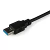 StarTech.com SATA to USB kaabel with UASP, Must, 6 Gbit/s, CE, FCC, 0 - 60 °C, -10 - 70 °C, 49 mm