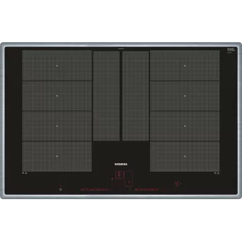 Siemens EX845LYC1E pliit must, roostevaba teras Sisseehitatav tsooninduktsioonpliit 4 tsooni