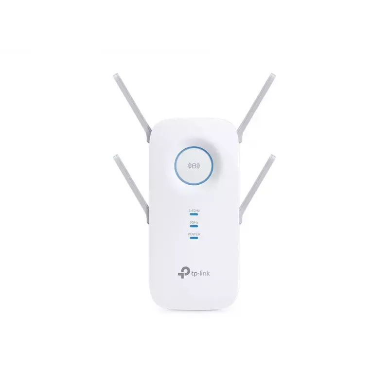 TP-Link RE650 võrgu laiendaja Võrgusaadik Valge 10, 100, 1000 Mbit/s