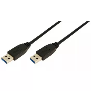 USB-kaabel LogiLink CU0038 USB 3.2 Gen 1 1m Must