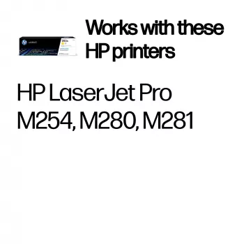 HP 203A kollane originaal LaserJet toonerikassett