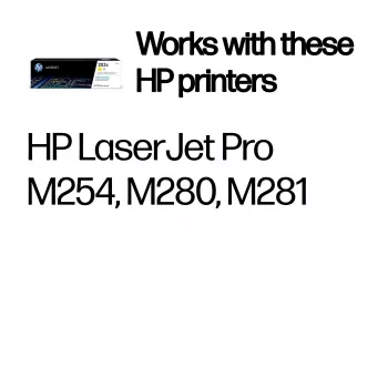 HP LaserJet 203X suure saagikusega kollane originaaltoonerikassett