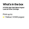 HP LaserJet 203X suure saagikusega kollane originaaltoonerikassett