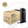 CLUB3D USB3.2 Gen1 Type A või C kahe ekraaniga 4K60Hz dokkimisjaam DisplayLink® sertifikaadiga